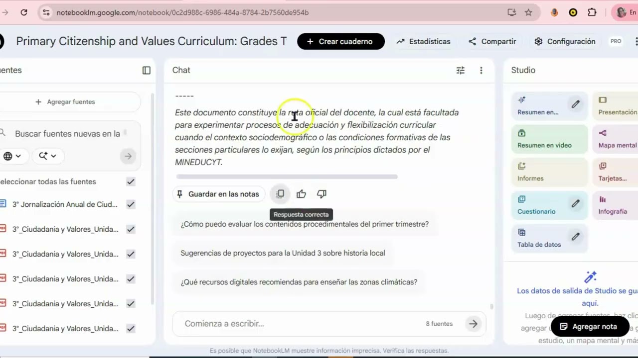 Tutorial: Planificación y Guiones de Clase con IA (Ciudadanía y Valores)