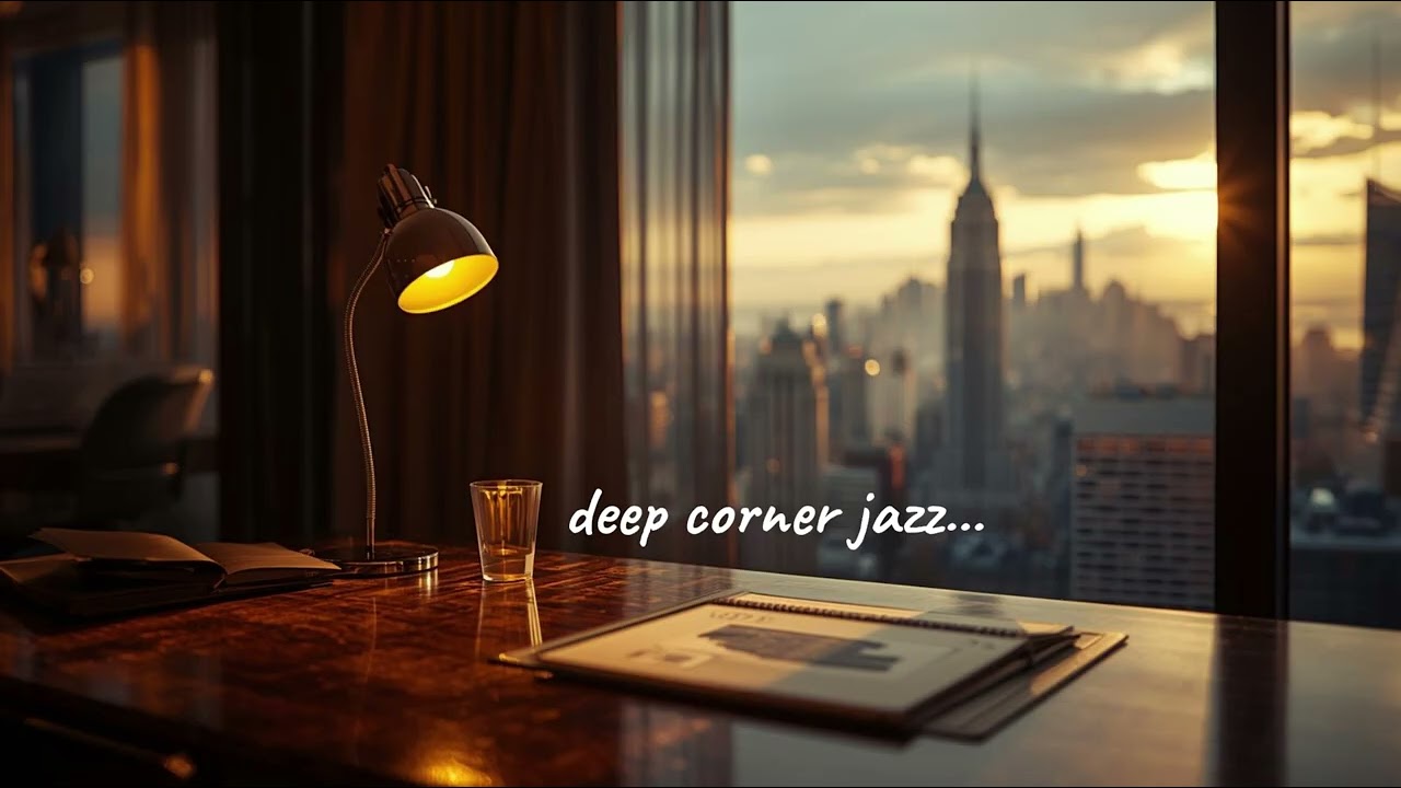 Deep Corner Jazz | Slow Piano in a Quiet Cafe