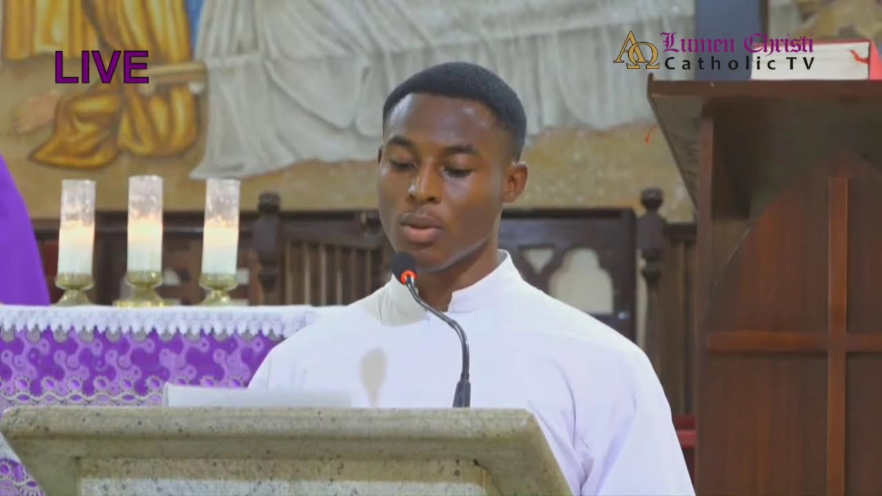 STATIONS OF THE CROSS /CATHOLIC MASS OF THE DAY04-03- 2026 @ HOLY CROSS CATHEDRAL, LAGOS ARCHDIOCESE
