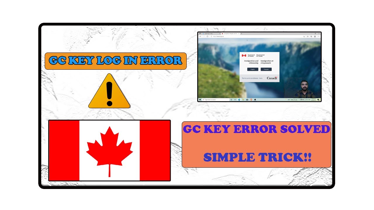 GC Key Log in Error l GC Key Not Working l GC Key 2021 l Canada Student l September Intake 2021