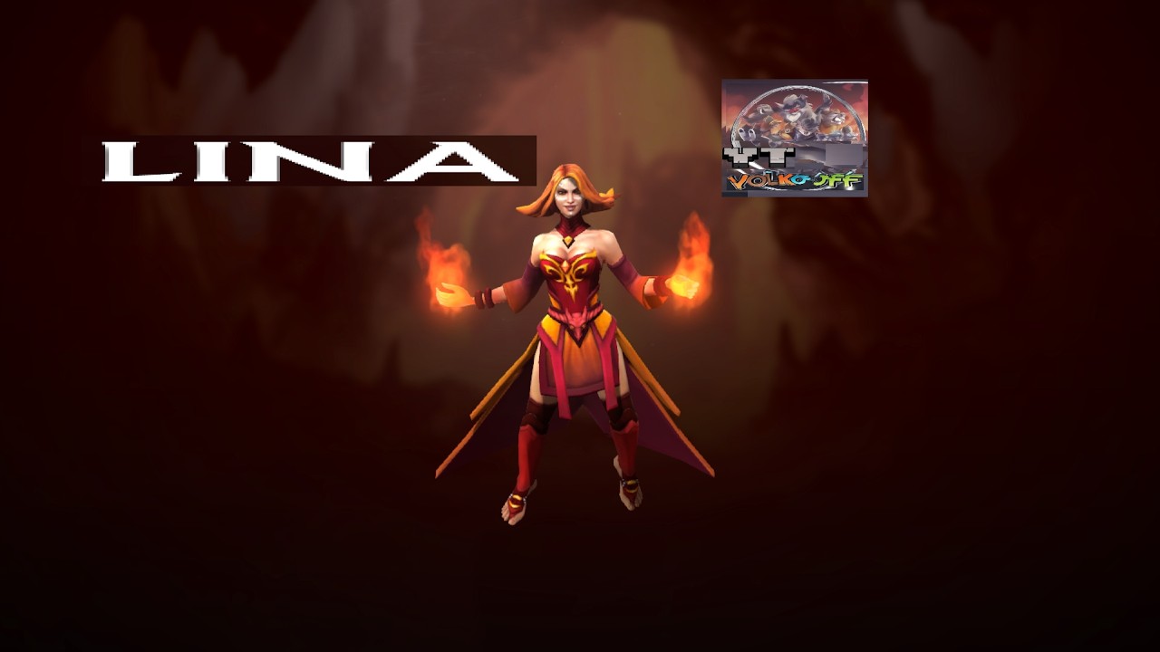 Dota 2 / ЛИНА ВРАЩЕНИЕ ПО ЧАСОВОЙ!
