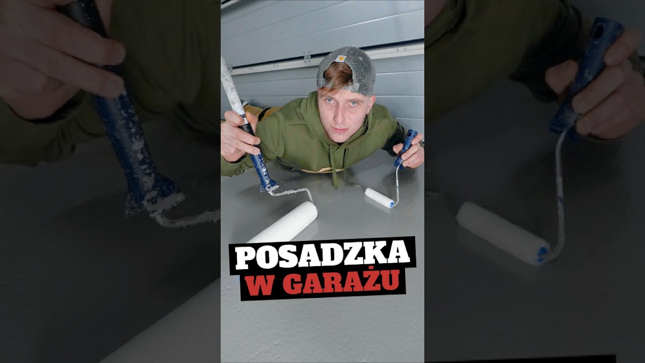 Malowanie posadzki w garażu🤔