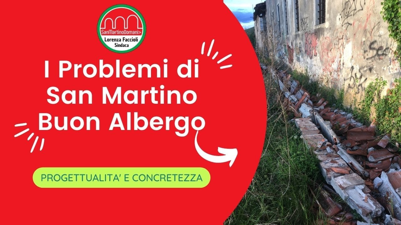 Come risolvere i problemi di San Martino Buon Albergo  - Progettualità e Concretezza