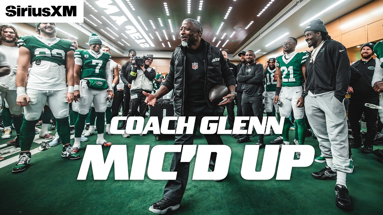 MIC'D UP: Jets Coach Aaron Glenn in Win vs. Atlanta Falcons 🎤 | Mic'd Up | The New York Jets | NFL
