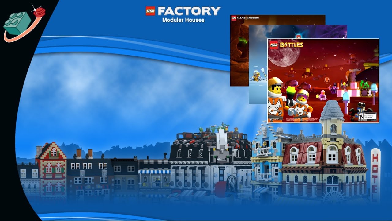 LEGO Desktop Wallpapers (1990s to 2010s), Archived on Brickset