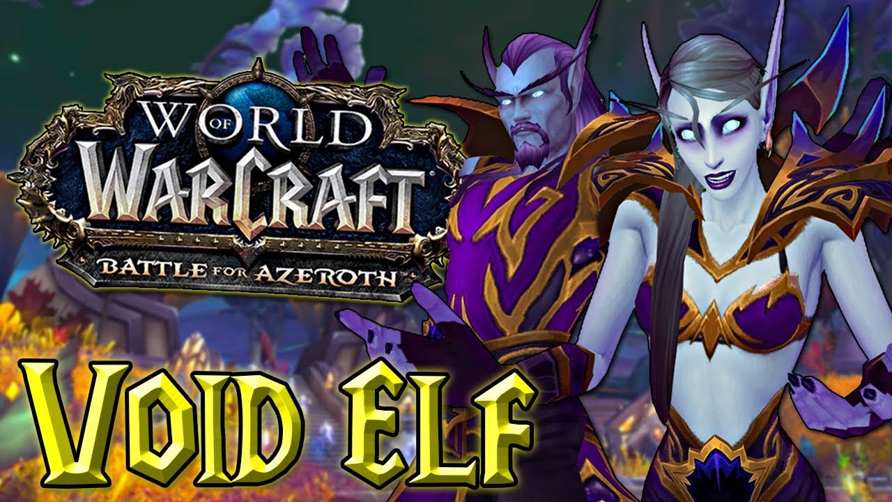 Void Elf - Spojenecká Rasa Aliance - World of Warcraft: Battle for Azeroth [CZ]