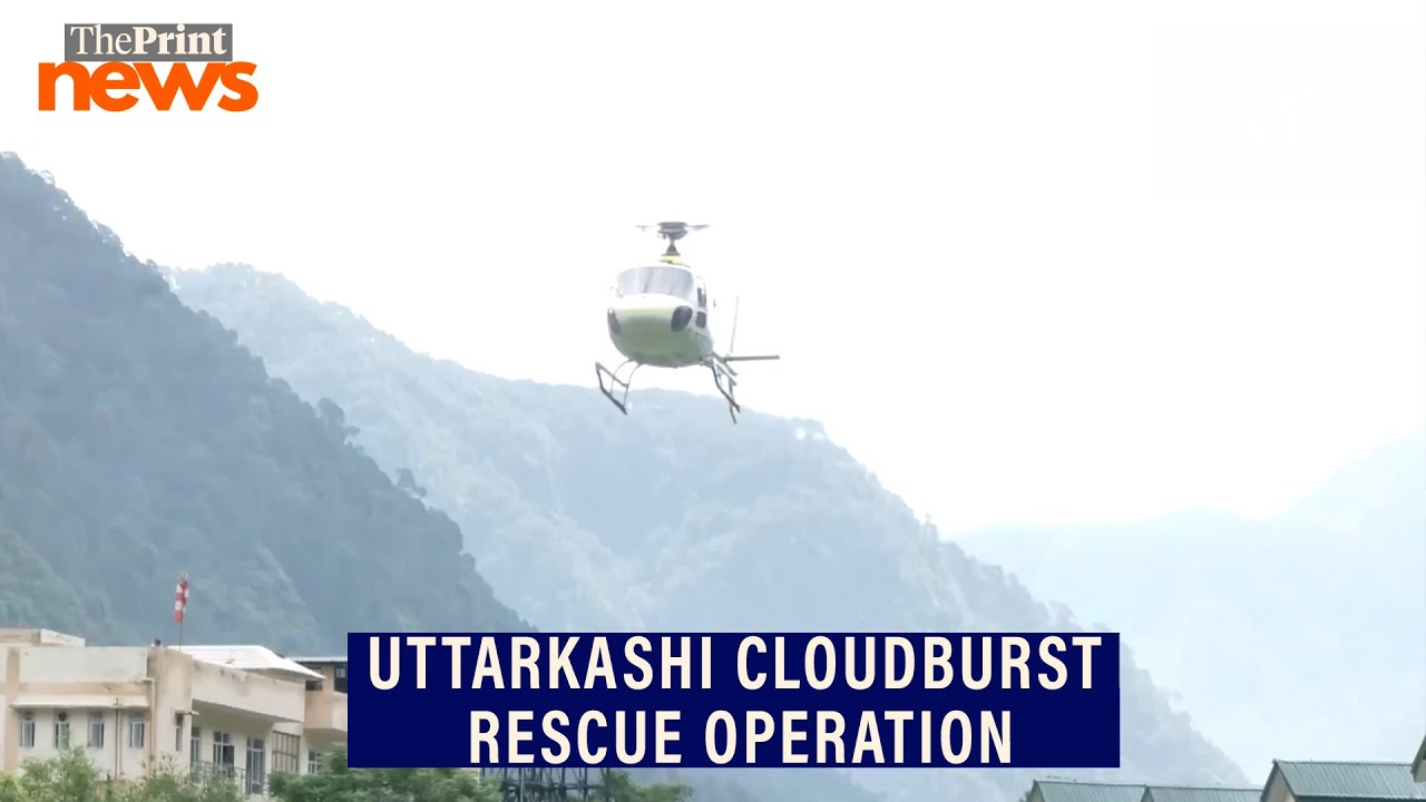 Rescue operations underway in Uttarkashi's Dharali after cloudburst incident