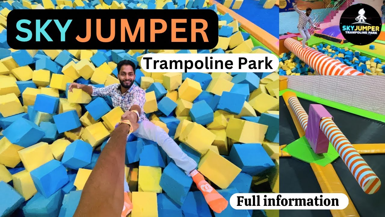 I went SKY JUMPER Trampoline park || Full information