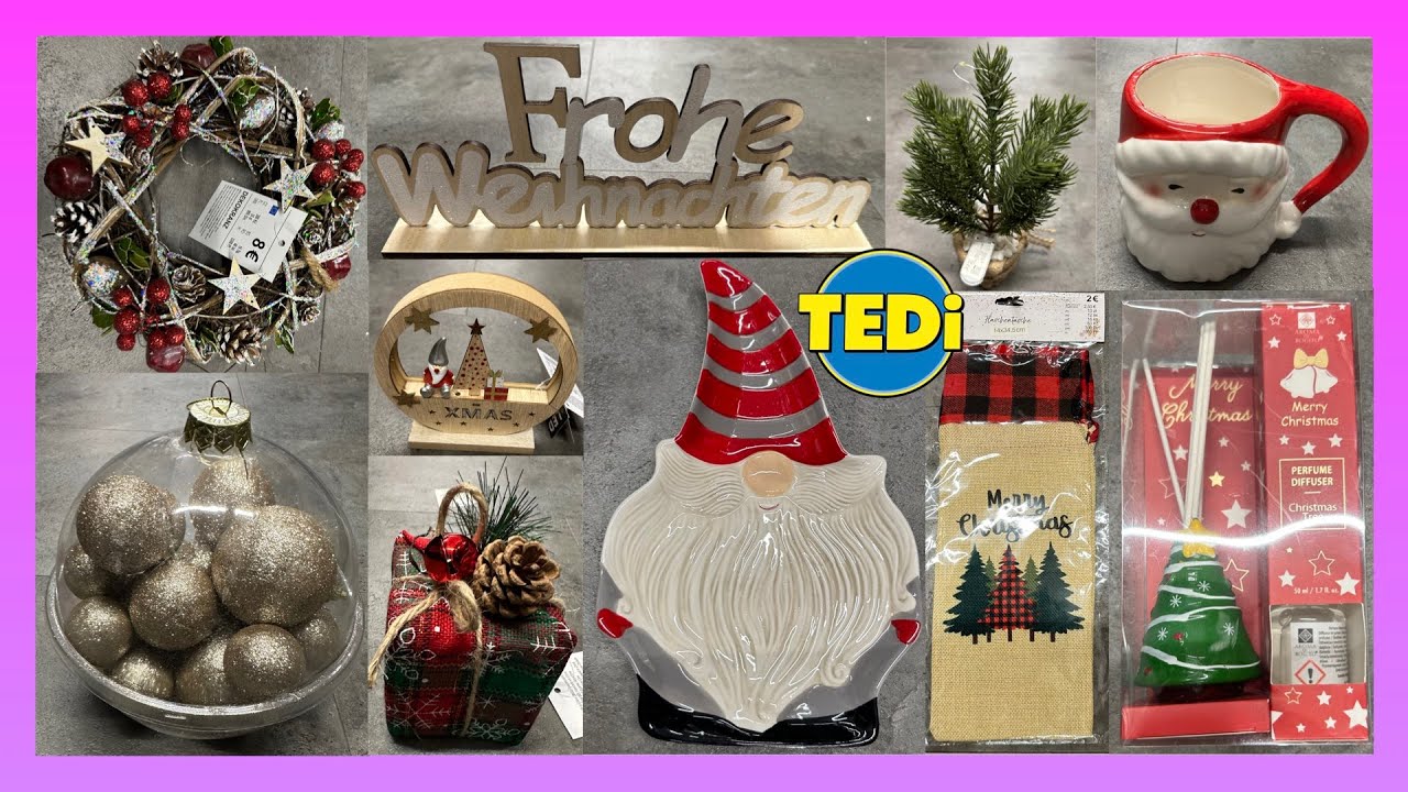 WEIHNACHTEN FÄNGT AN BEI TEDI !!