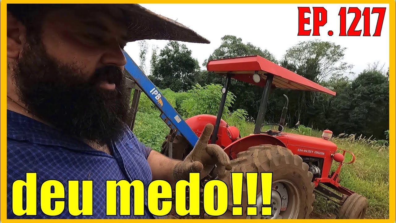 fiz uma gambiarra pra levar o telhado // deu medo de descer o moro carregado