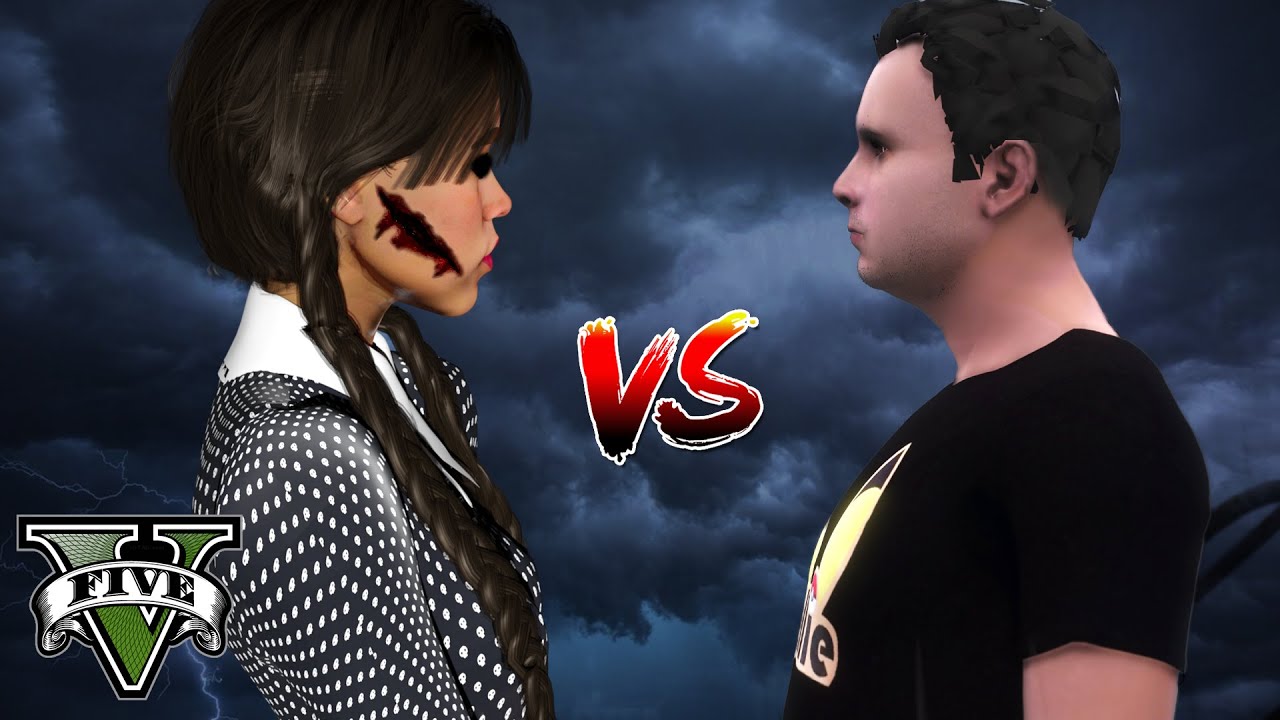 OOG in OOG met WEDNESDAY ADDAMS & THING..! *ZE WILLEN DE WERELD VERNIETIGEN* || GTA 5 #76