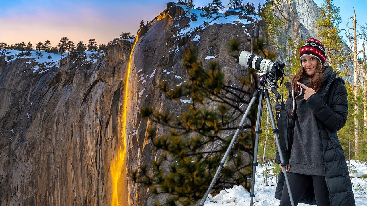 THIS WATERFALL IS ON FIRE! | Firefall at Yosemite 🔥