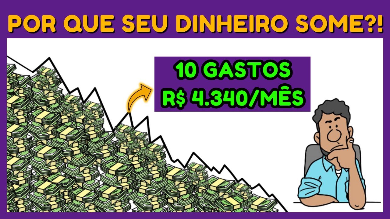 10 COISAS que estão sugando seu dinheiro todo mês (e você normalizou)