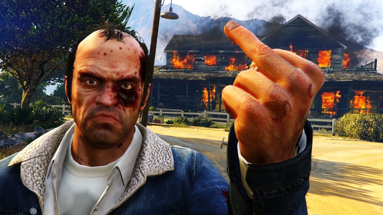 GTA 5 (PS4 60FPS) - Mission #17 - Crystal Maze (O'Neil Ranch Massacre)