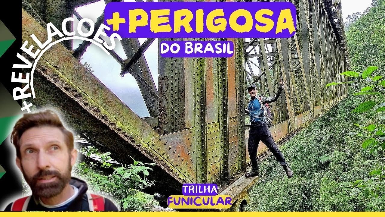 Trilha Funicular a Mais Perigosa e Misteriosa do Brasil  +REVELACOES