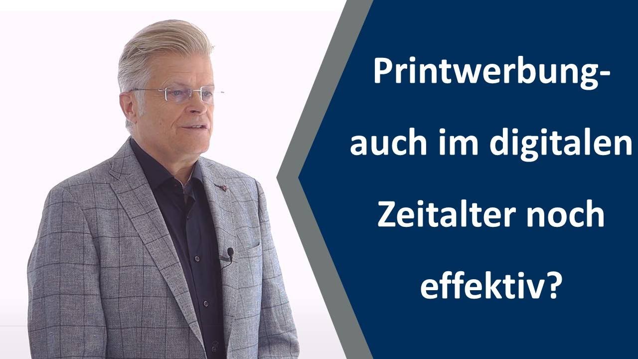 Printwerbung: Darum ist Printwerbung auch heute noch sehr sinnvoll! [Printwerbung 2020]