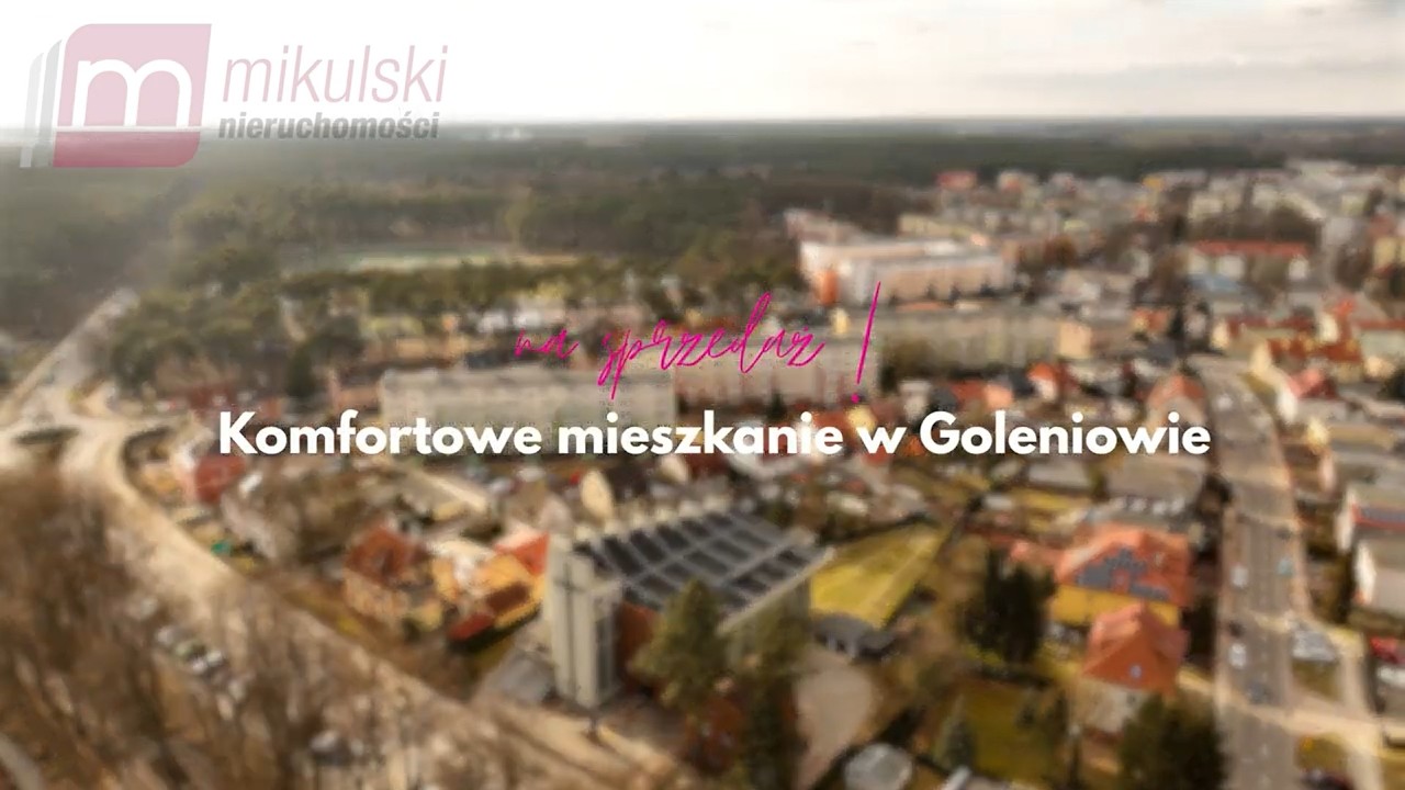 Goleniów - 2 pok, balkon, wyposażenie w cenie