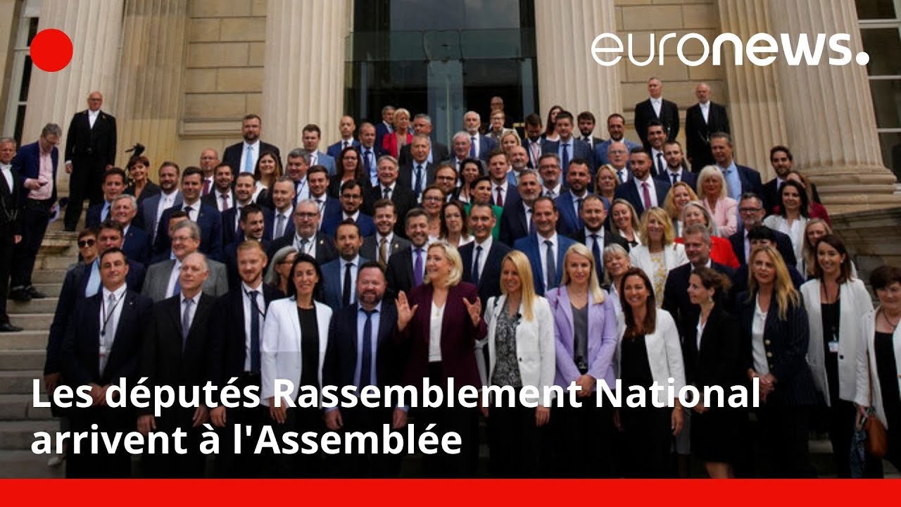 En direct | Arrivée des députés du Rassemblement national (RN) à l'Assemblée