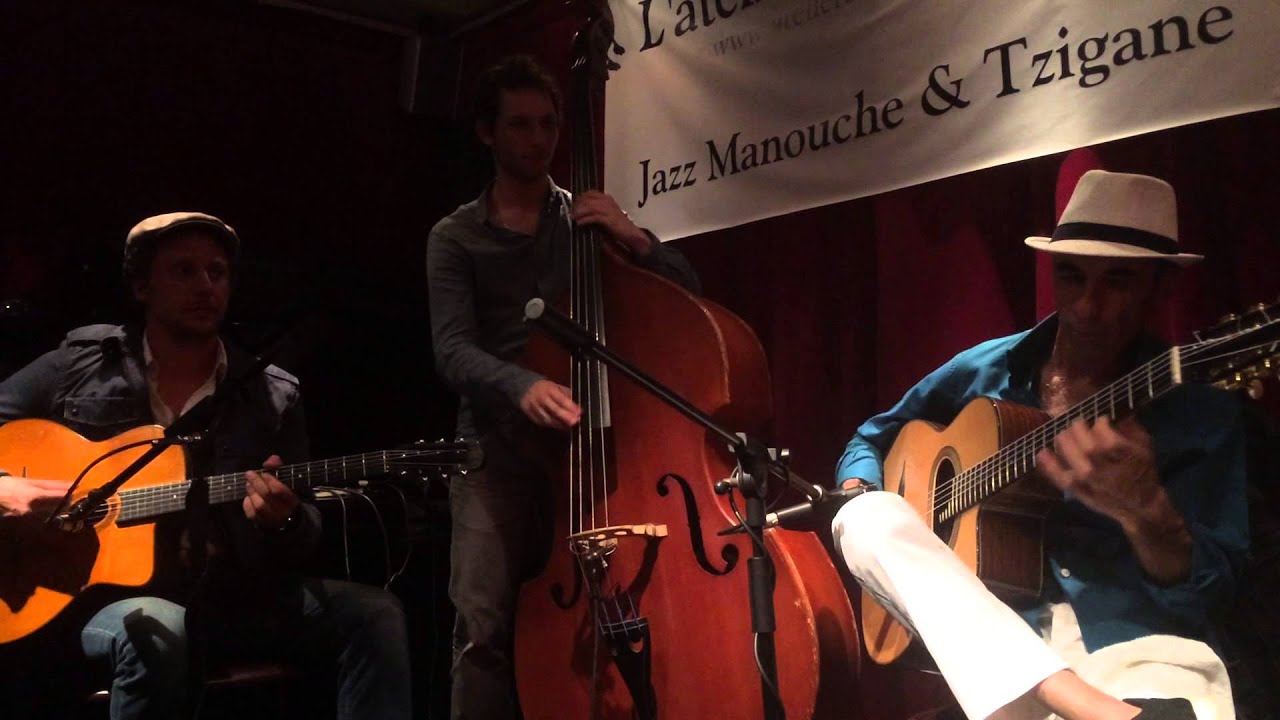 Angelo Debarre, Adrien Moignard, William Brunard perform 