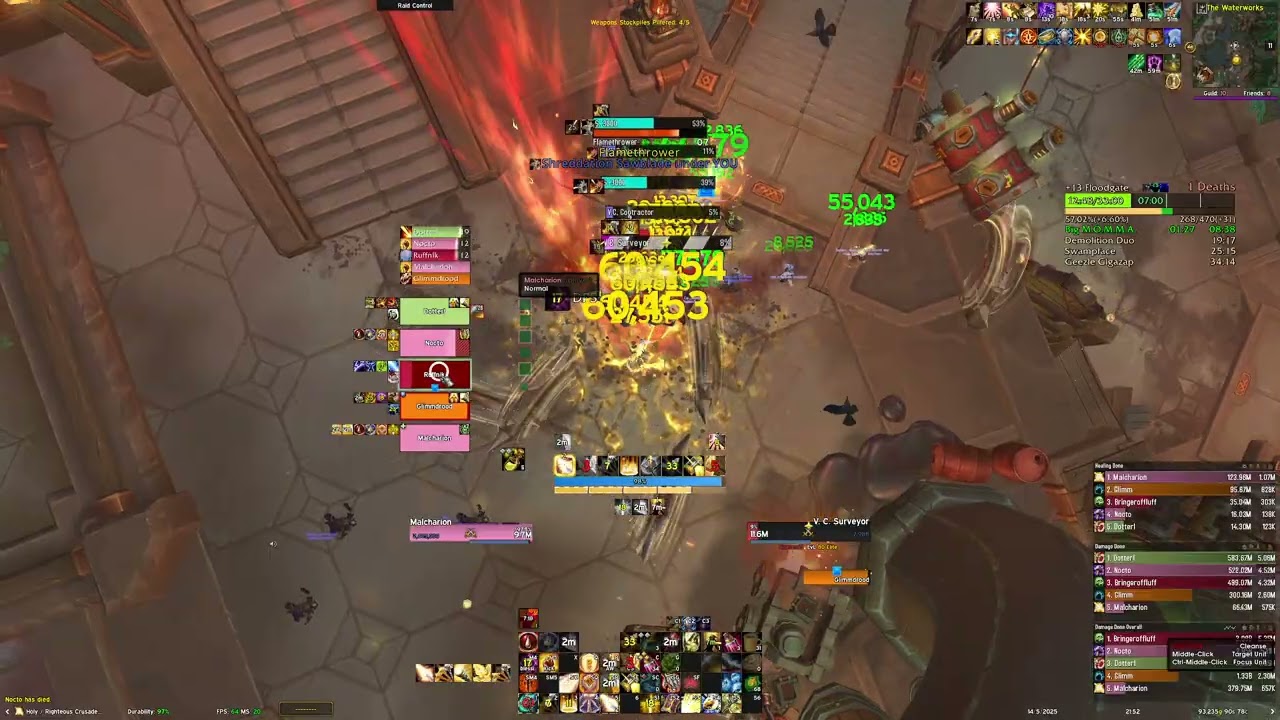 Floodgate +13 With Guild 👨‍🦽‍➡️ - Holy Paladin Mythic+