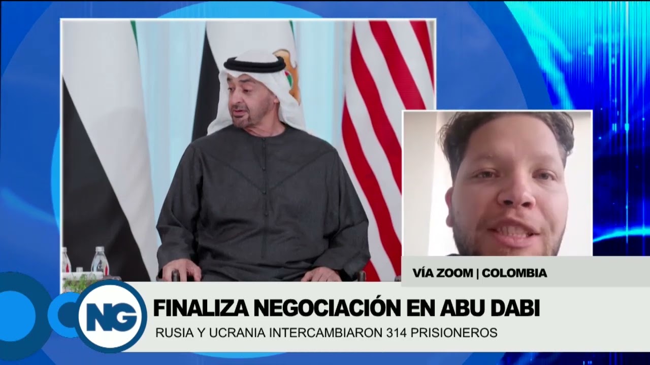 Finalizó negociación entre Rusia y Ucrania en Abu Dabi | Entrevista con Manuel Camilo González Vides