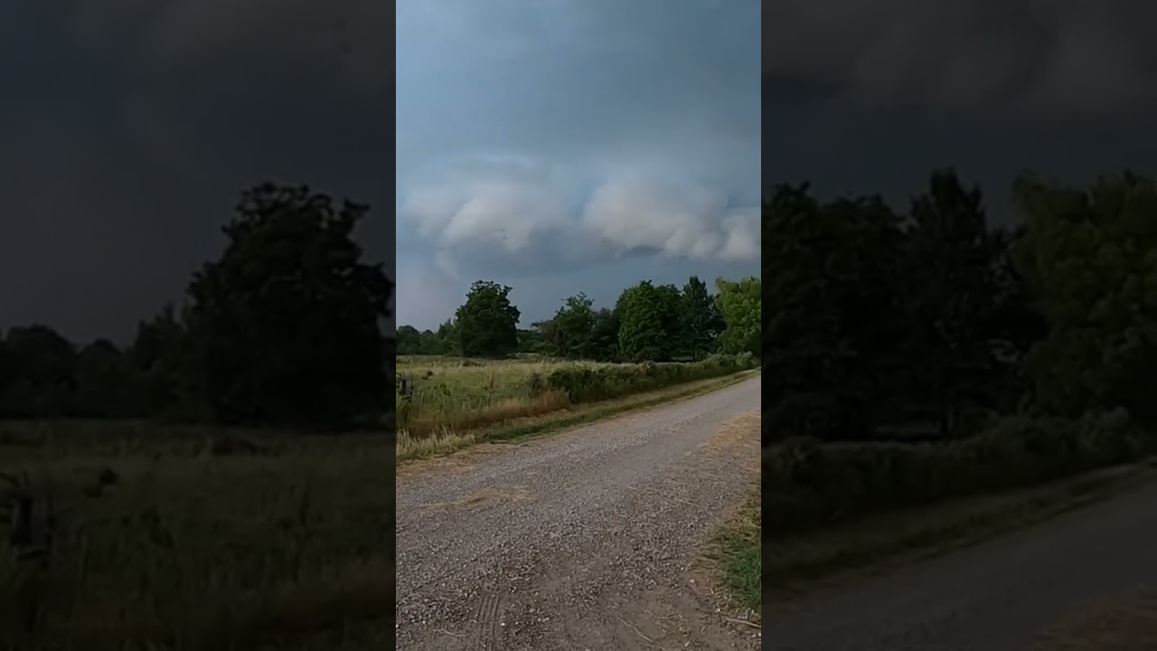 Tornado Formation Above Me! Too Close! Northeast Oklahoma