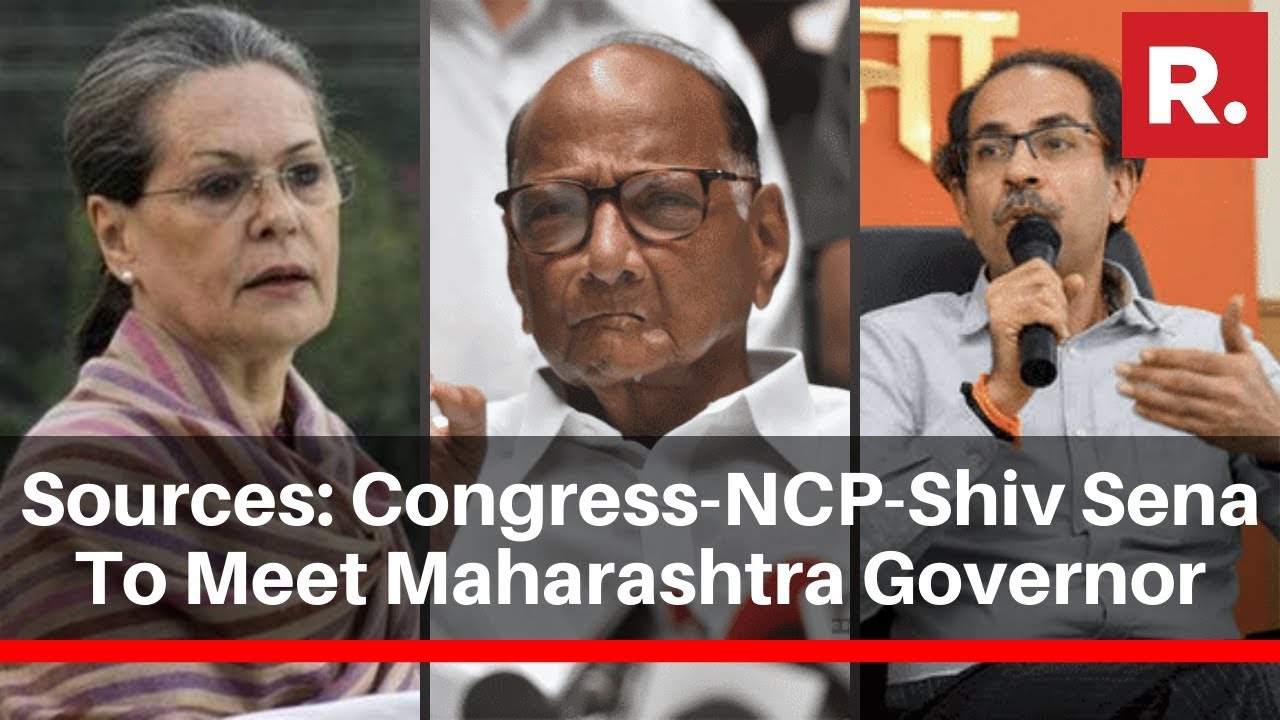 Congress-NCP-Shiv Sena To Meet Maharashtra Guv; Meeting Likely To Be Held On November 23: Sources