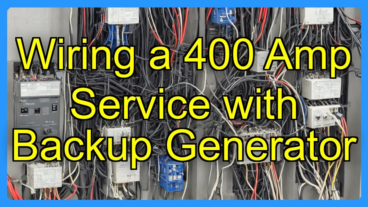 Wiring a 400 Amp Service with Backup Generator