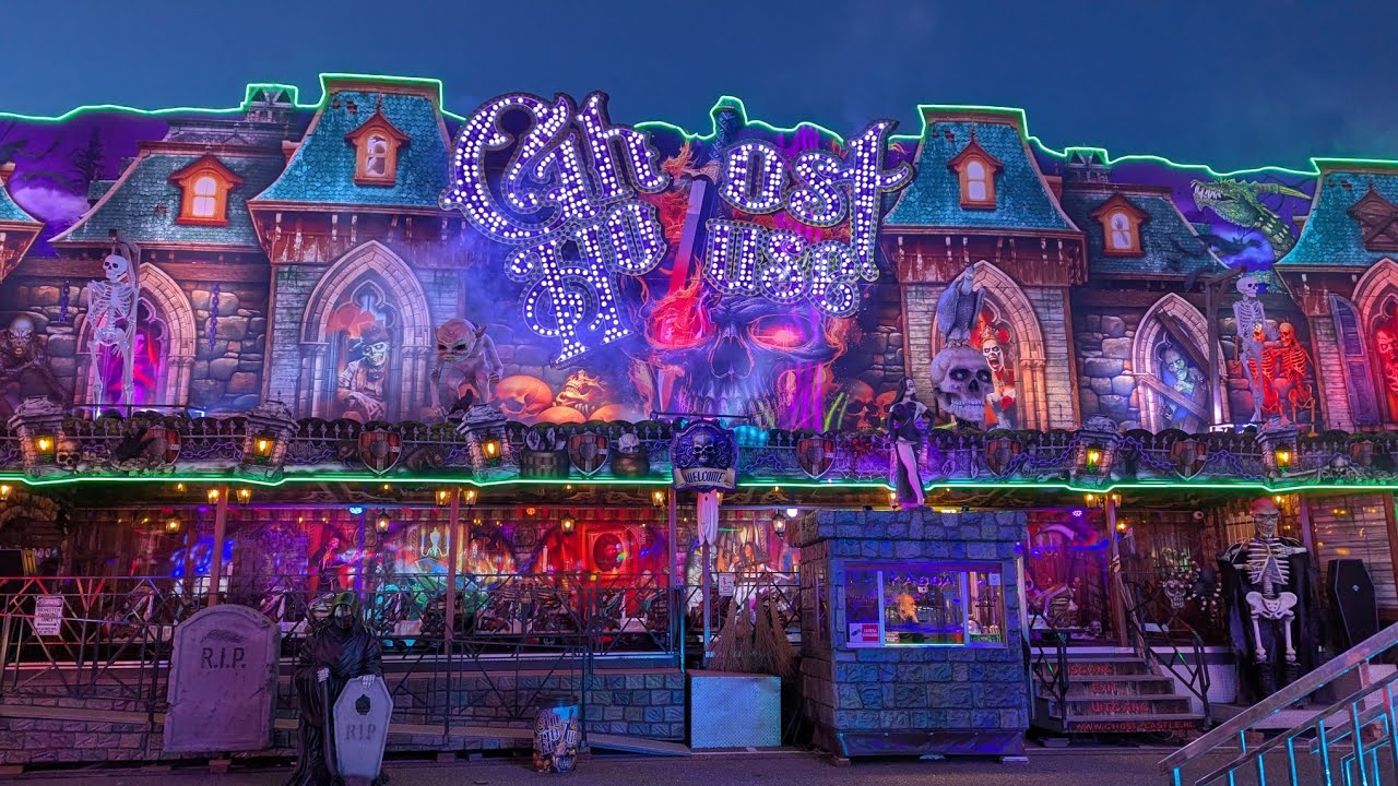 Ghost House kermis spookhuis onride Dennis Smit 2025 #Haunted house #spookhuis #funfair #kermis