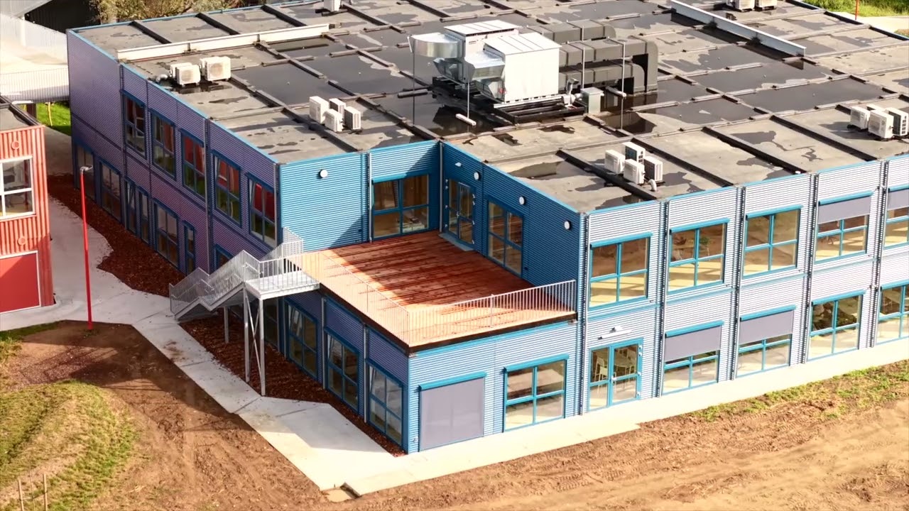 LAB Sint-Niklaas: Flexibele en Modulaire Klasruimtes