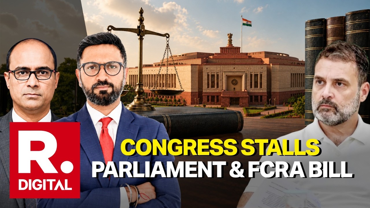 The Debate: FCRA Bill To Go To JPC, Is This Why Congress Really Blocked Parliament Proceedings?