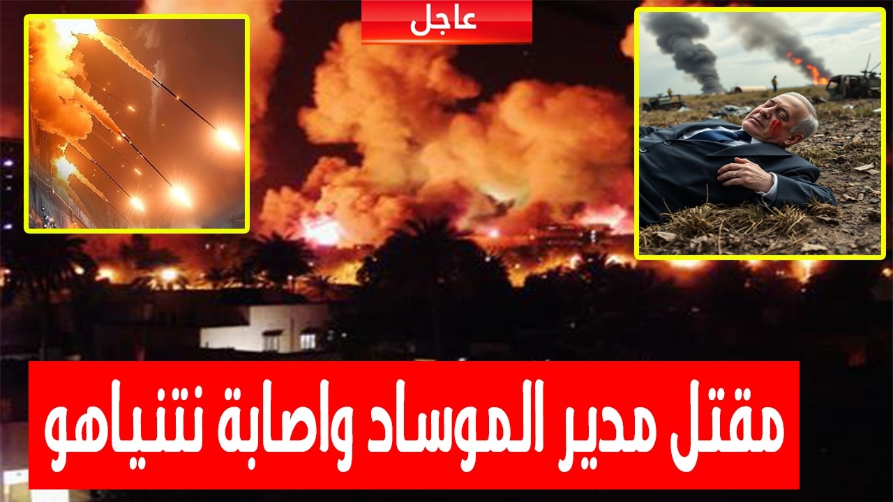 مقتل مدير الموساد الاسرائيلي وشقيق نتنياهو وبن غفير واصابة 150 جندي امريكي بالصواريخ الايرانية