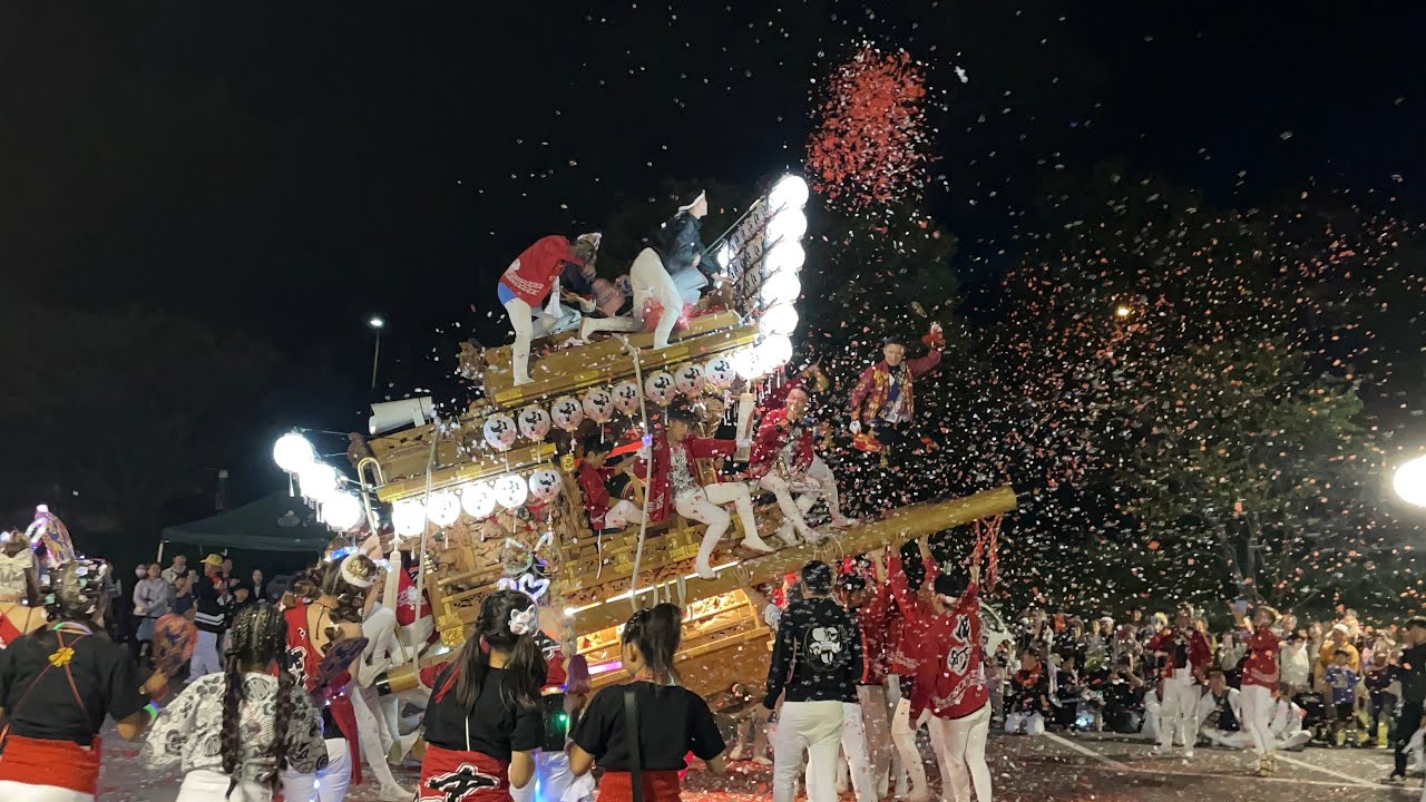 令和6年 河内長野だんじり祭り高向地区 高向中町 くろまろパレード