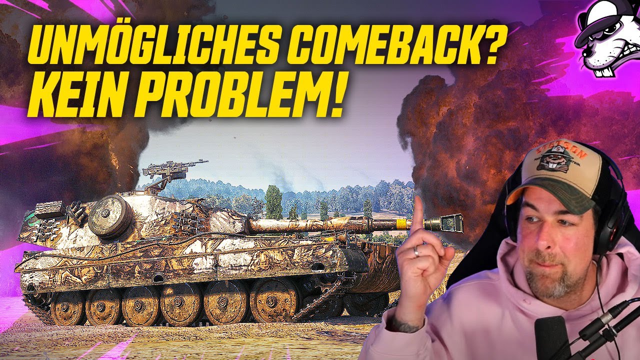 Unmögliches Comeback? Kein Problem! [World of Tanks - Gameplay - Deutsch]
