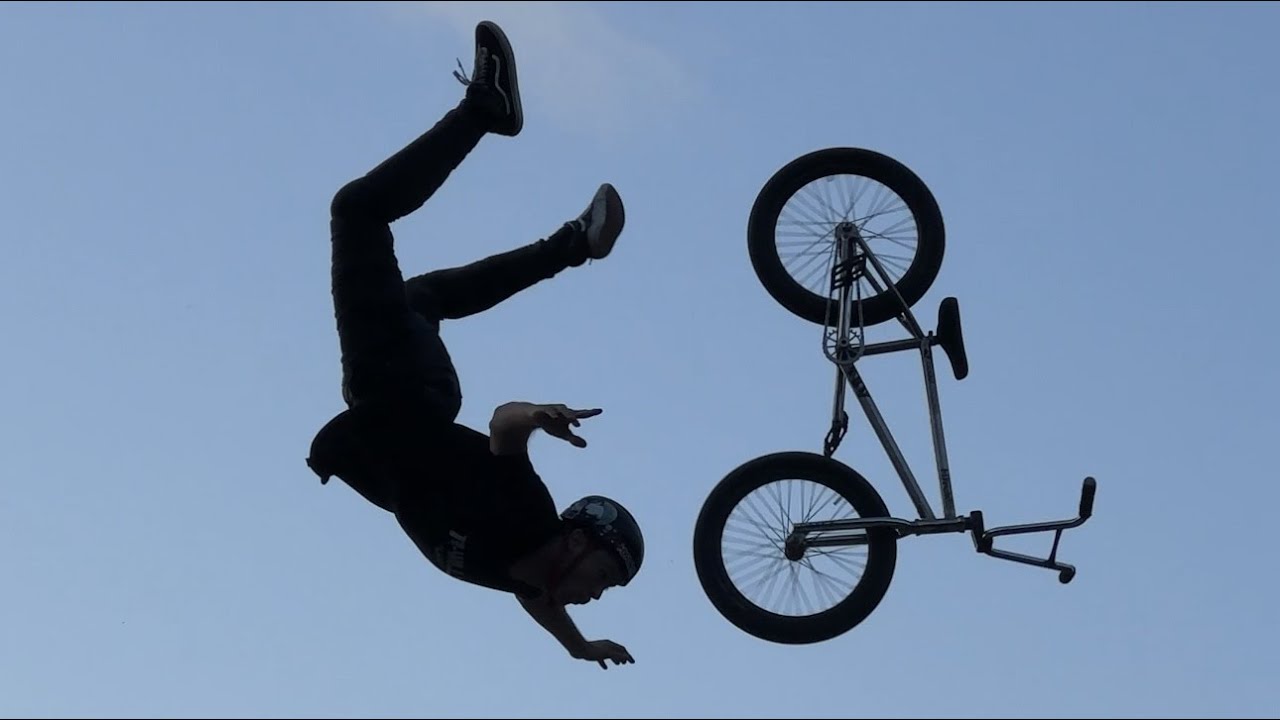 Самый сложный трюк на BMX в мире?