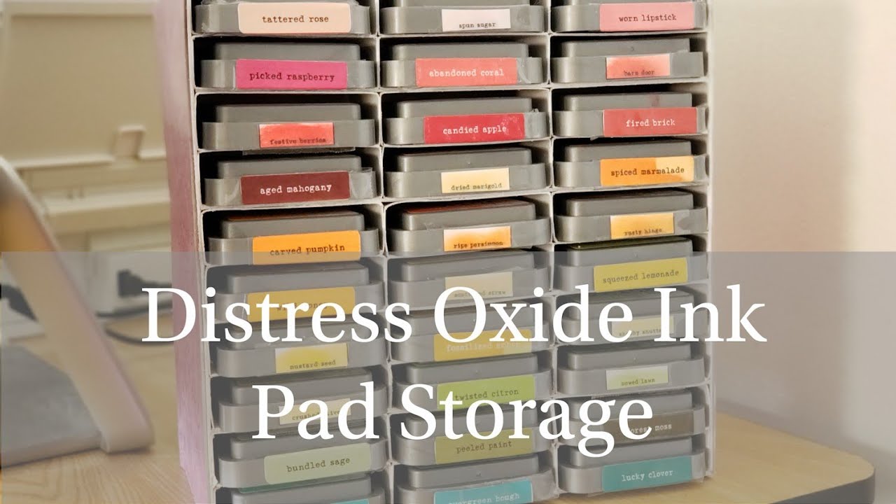 Distress Oxide Ink Pad Storage