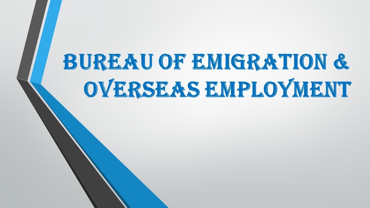 Overseas Jobs info | OEC Jobs 2022 | Foreign Jobs | How to Apply | Overseas Employment Corporation