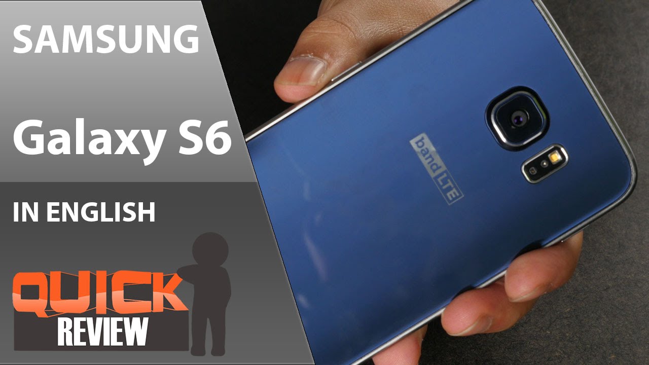 [EN] Samsung Galaxy S6 Quick Review [4K]