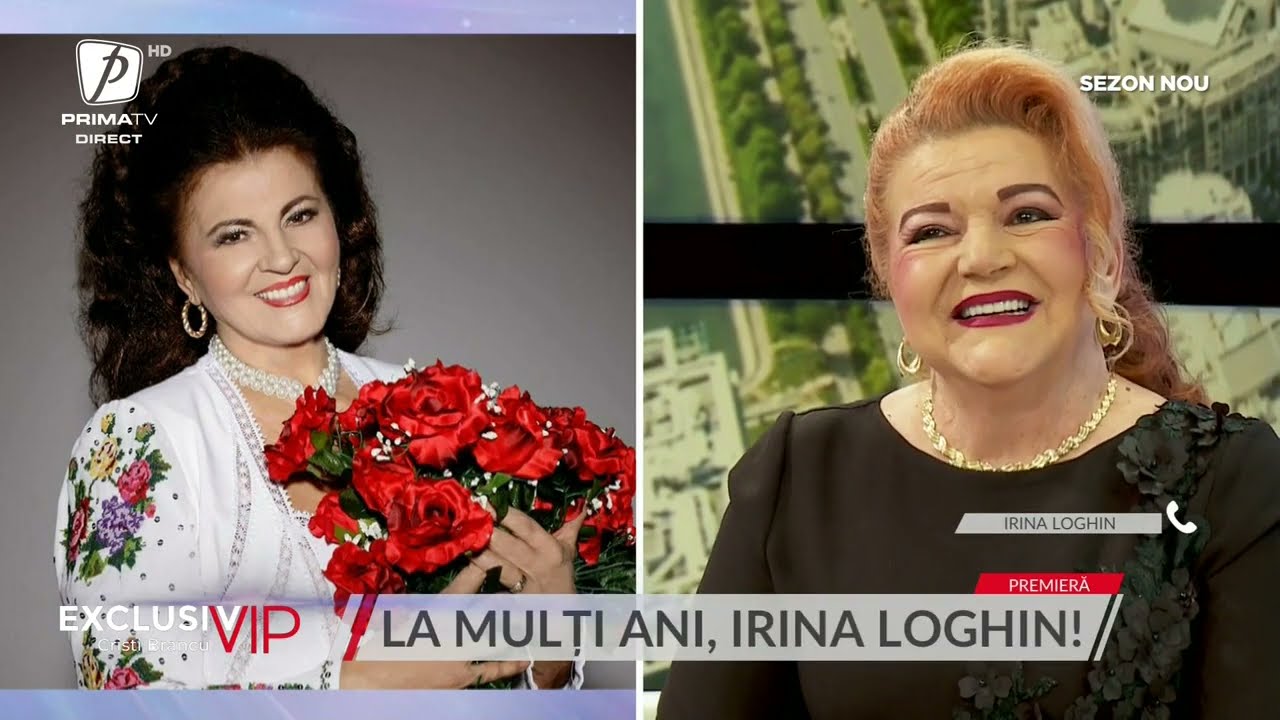 Irina Loghin împlinește astăzi 85 de ani! Urări speciale de la Maria Cârneci și Viorica Chiurciu
