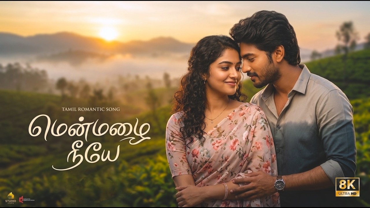 மென்மழை நீயே | Tamil Romantic Love Song | Best Melody Collection | Kollywood Style Tamil Music