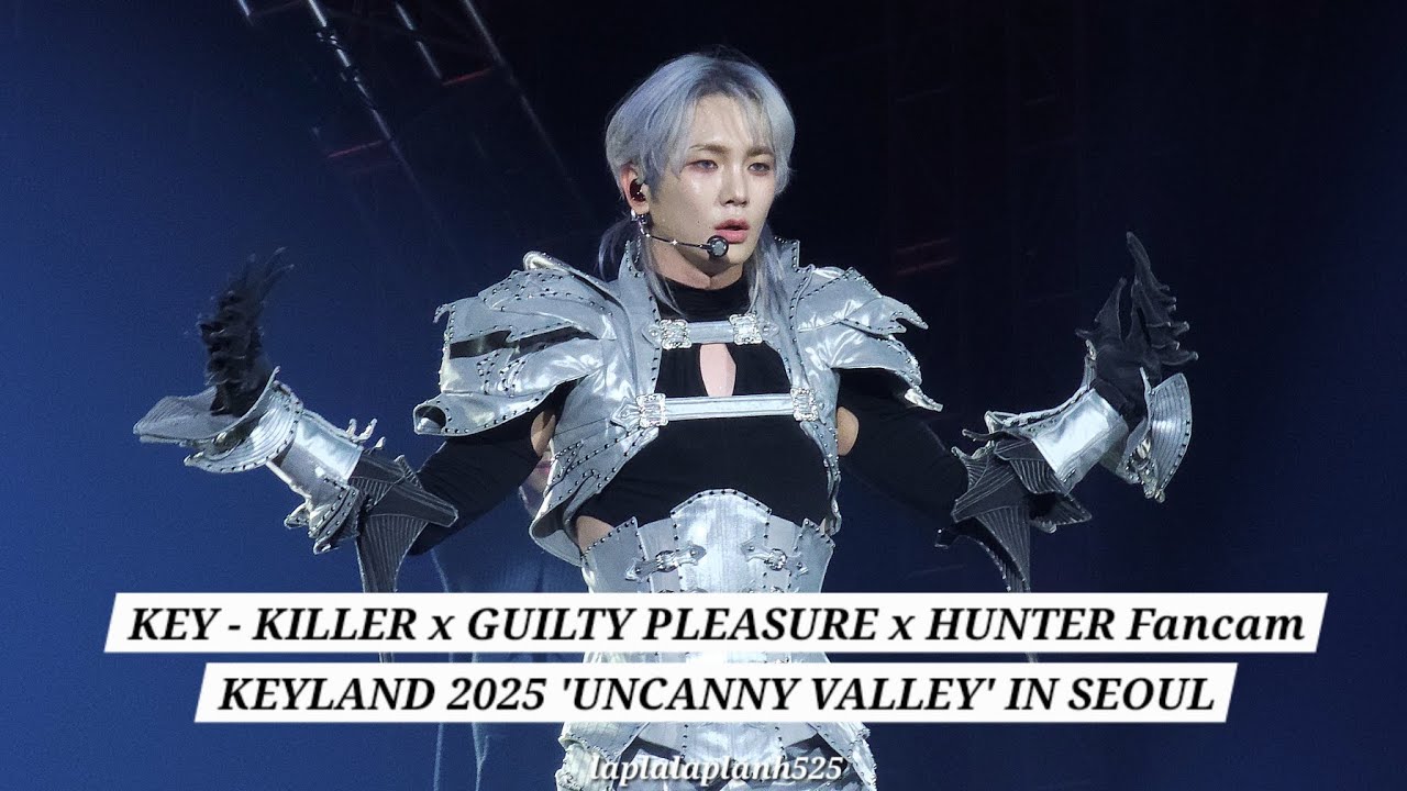250928 KEY - KILLER x GUILTY PLEASURE x HUNTER Fancam | KEYLAND 2025 'UNCANNY VALLEY' | #샤이니 #키 #키랜드