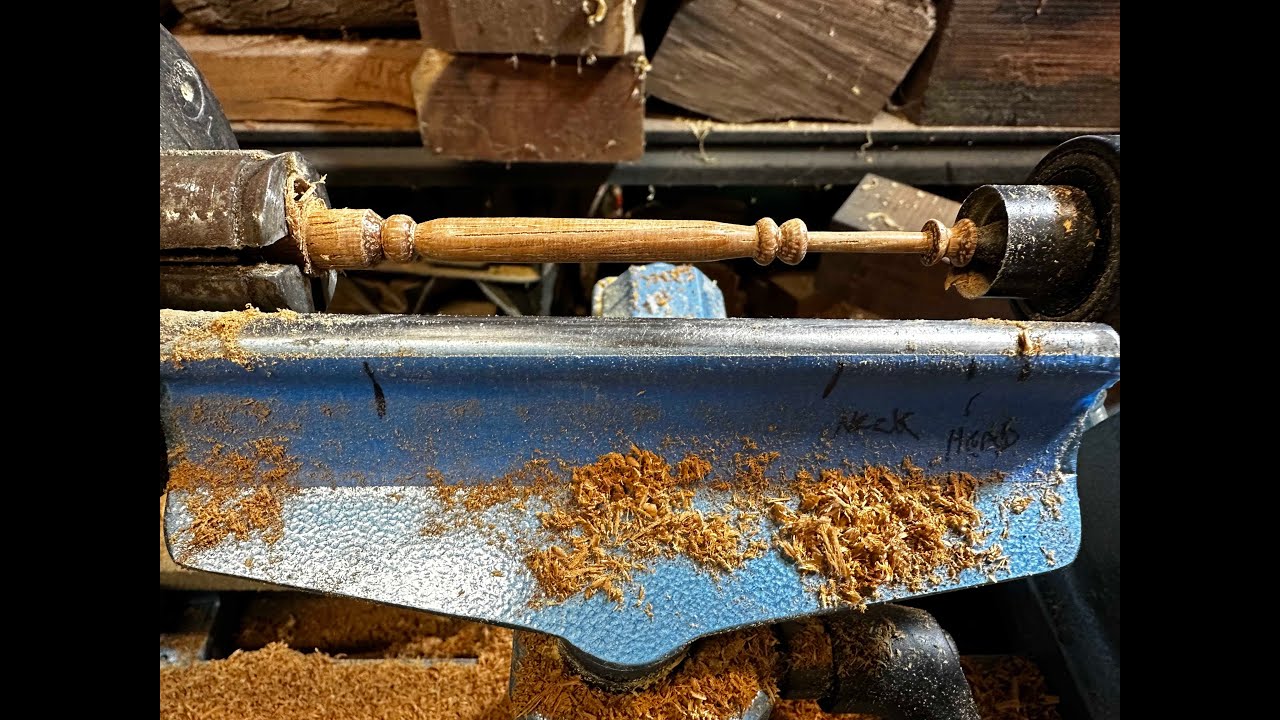 Woodturning - Turning a Lace Bobbin