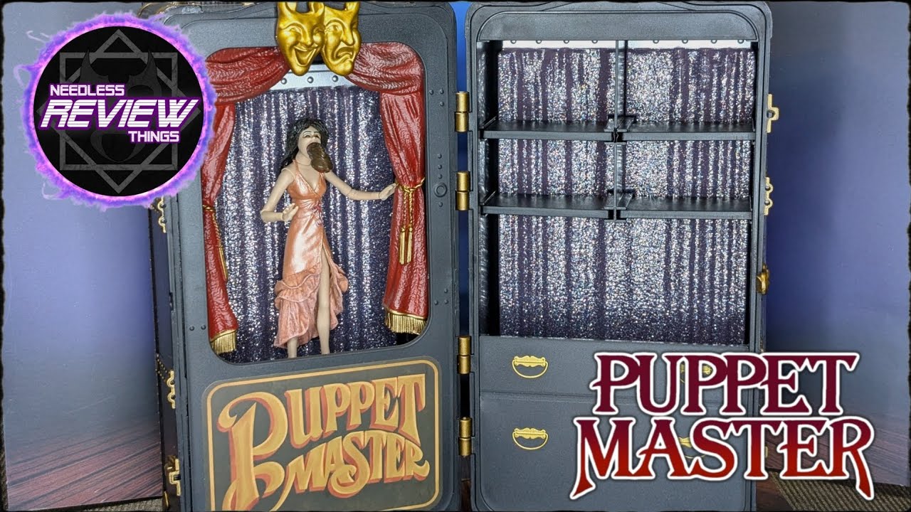 NECA Puppet Master Leech Woman & Toulon's Puppet Case Action Figure Review