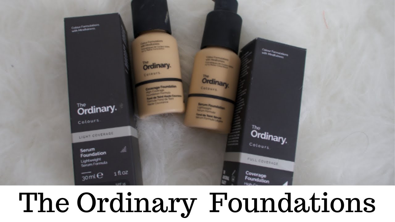 The Ordinary Foundations - Demo, Comparison and My Thoughts