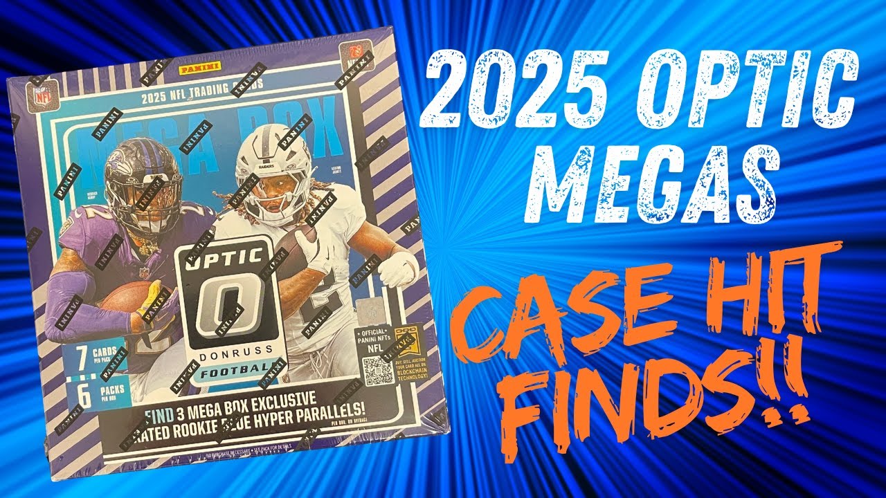 🔥FIRST LOOK!! 2025 OPTIC FOOTBALL MEGA BOXES!