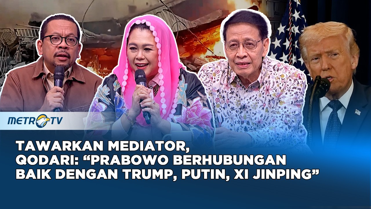 Prabowo Dukung Perdamaian, Indonesia Antisipasi Dampak Konflik Timur Tengah #KONTROVERSI