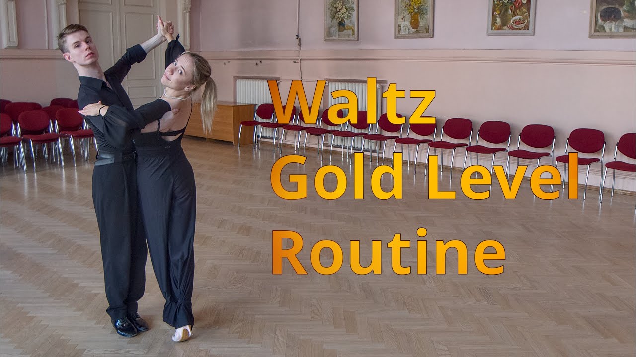 Waltz Gold Level Choreography | Closed Wing, Double Reverse Spin