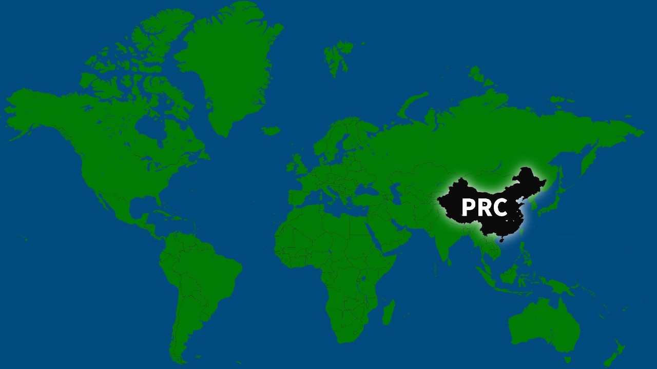 Mr.Incredible で分かる、「PRC(中華人民共和国)との世界各国の関係」
