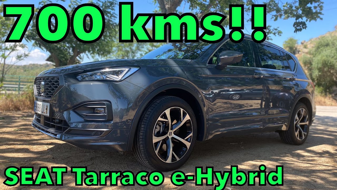 Viaje de más de 700 km con un COCHE HÍBRIDO ENCHUFABLE ¿Cuánto consume? SEAT Tarraco e-HYBRID MOTORK