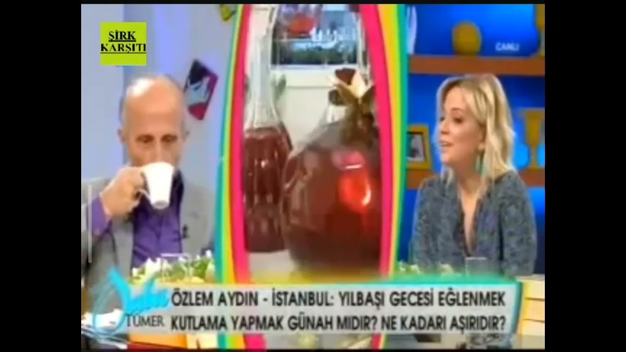 Yılbaşı gecesi eğlenmek ve kutlama yapmak günah mıdır? Yaşar Nuri Öztürk & Saba Tümer 